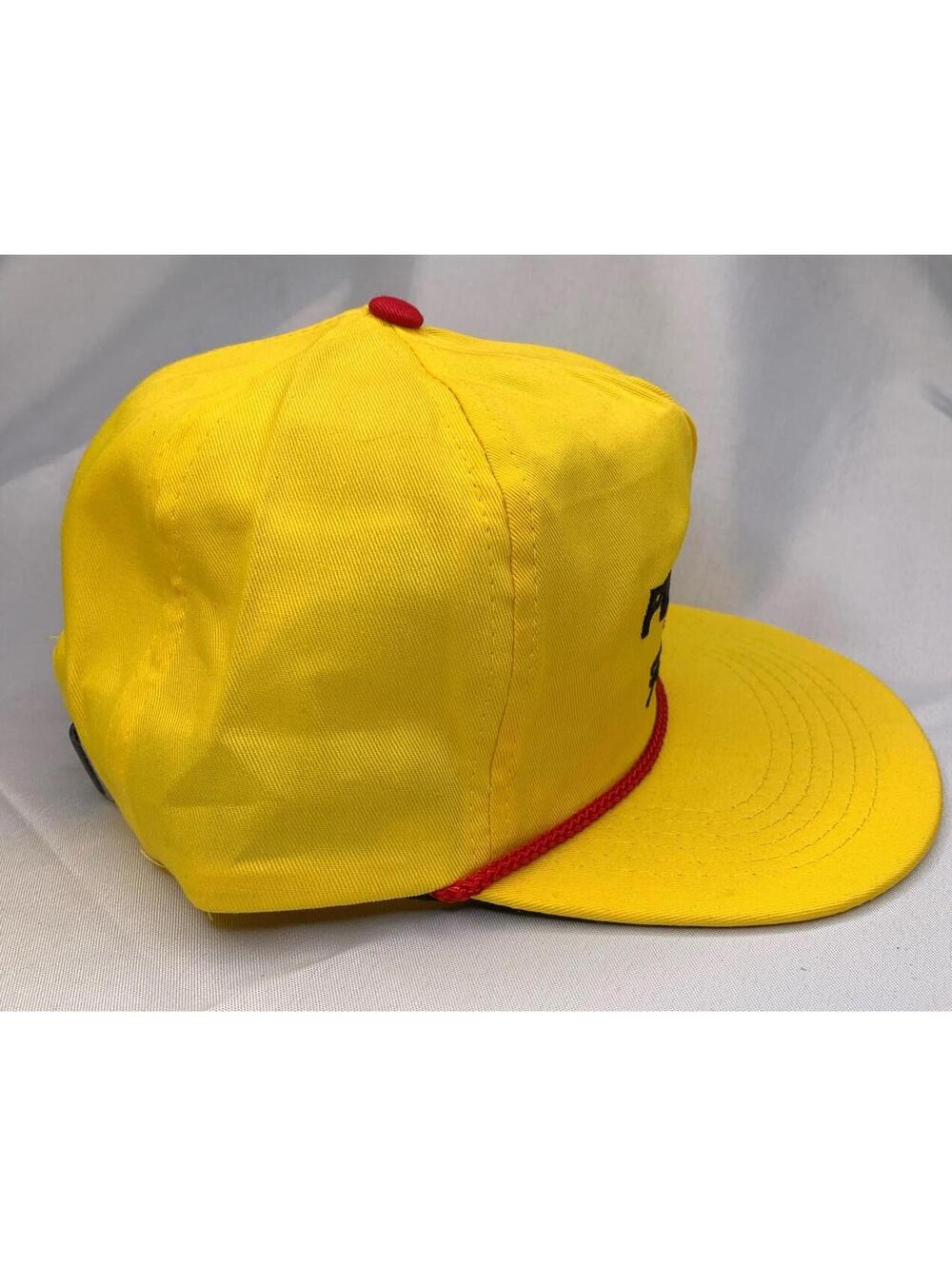 Racing Yellow Snapback Hat - Picture 5 of 6